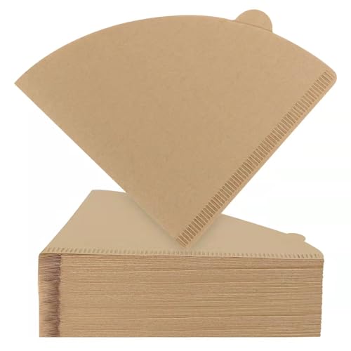 Clinuse Size 02 Unbleached Coffee Filters - 200 Count