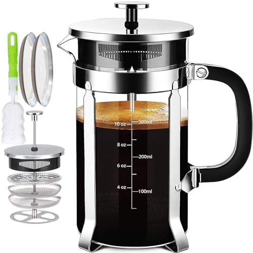 YMMIND French Press Coffee Maker - 12oz Copper