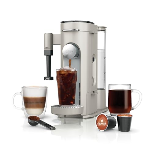 Ninja Pod & Grounds Single-Serve Coffee Maker with Frother