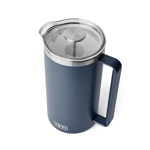 YETI Rambler 64oz French Press Coffee Maker Navy