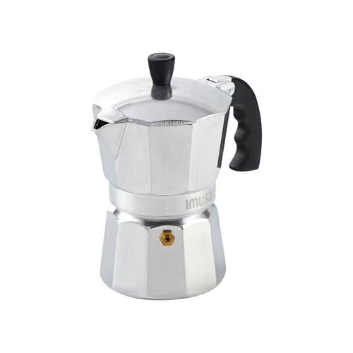 IMUSA 3-Cup Aluminum Stovetop Espresso Maker