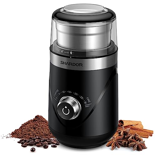 SHARDOR Electric Coffee Grinder - Super Silent
