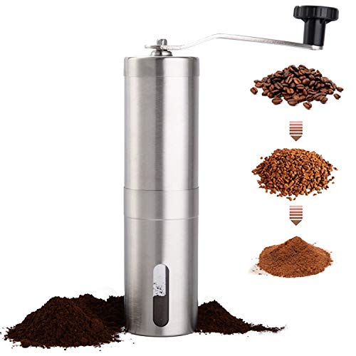 PARACITY Manual Coffee Grinder with Ceramic Burr
