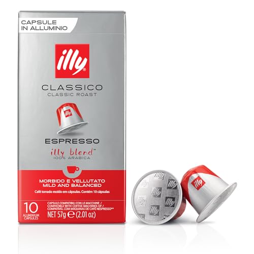 Illy Classico Nespresso Compatible Pods - 10 Count