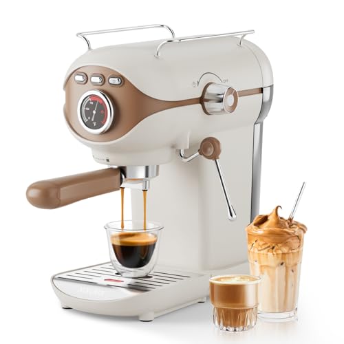 XIXUBX 20 Bar Espresso Machine with Milk Frother