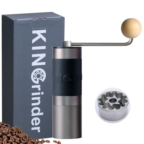 KINGrinder K2 Manual Coffee Grinder with Conical Burr