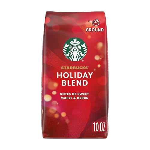 Starbucks Holiday Blend Medium Roast Ground Coffee 10oz