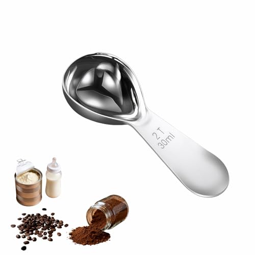 RyanDesign Stainless Steel Coffee Scoop 30ml/2 Tbsp