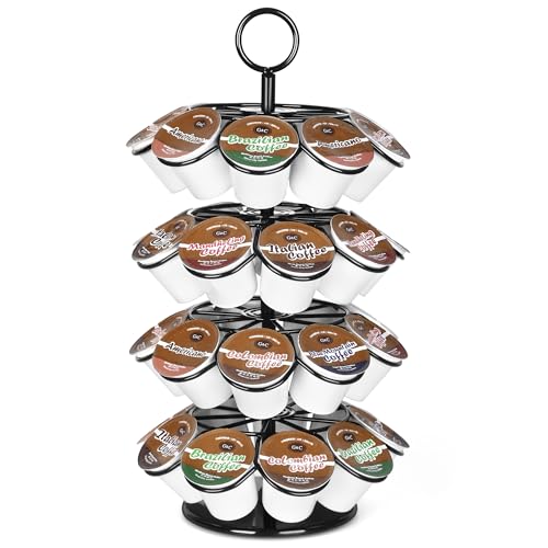 ROWISE K-Cup Pod Carousel Holder - 36 Pod Organizer