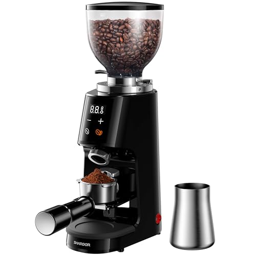SHARDOR 64mm Burr Coffee Grinder with 100 Settings