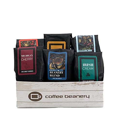 Coffee Beanery Sampler Pack 6 Arabica Varieties
