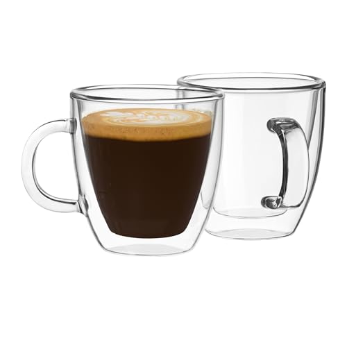 Mindful Design Double Wall Espresso Glasses Set of 2