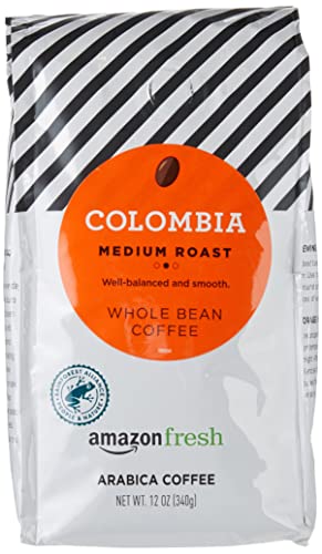 Amazon Fresh Colombia Medium Roast Whole Bean Coffee 3-Pack