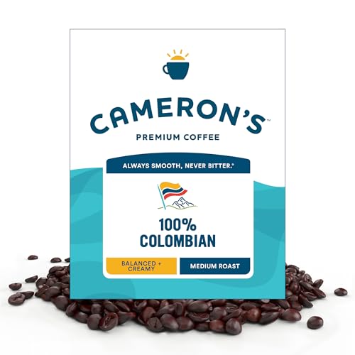 Cameron's Coffee 100% Colombian Whole Bean Coffee 4lb