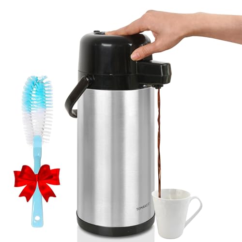 TOMAKEIT Thermal Coffee Airpot Dispenser 102oz