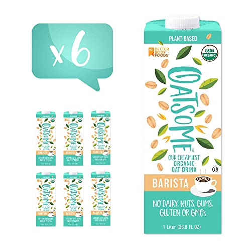 Oatsome Organic Oat Milk Barista Blend 6-Pack