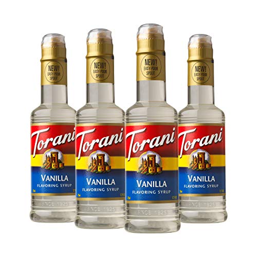 Torani Vanilla Syrup 12.7oz (4-Pack)
