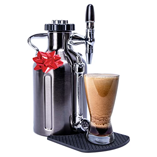 GrowlerWerks uKeg Nitro Cold Brew Coffee Maker - 50 oz Black Chrome