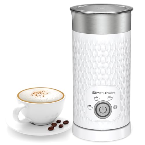 SIMPLETASTE 4-in-1 Electric Milk Frother
