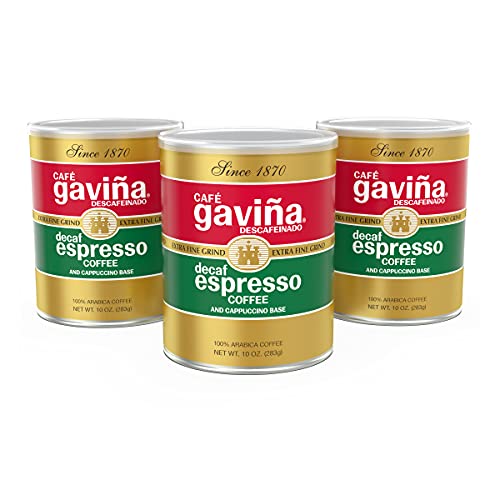Café Gaviña Decaf Espresso Ground Coffee 3-Pack