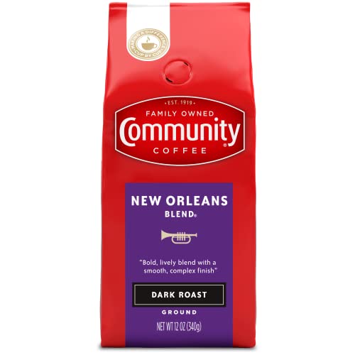 Community Coffee New Orleans Blend Dark Roast Ground