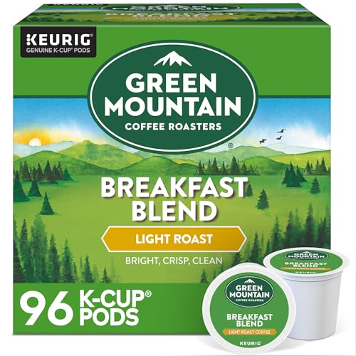 Green Mountain Breakfast Blend K-Cup Pods 96 Count