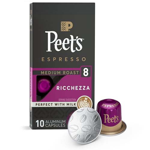 Peet's Ricchezza Espresso Capsules - Nespresso Compatible