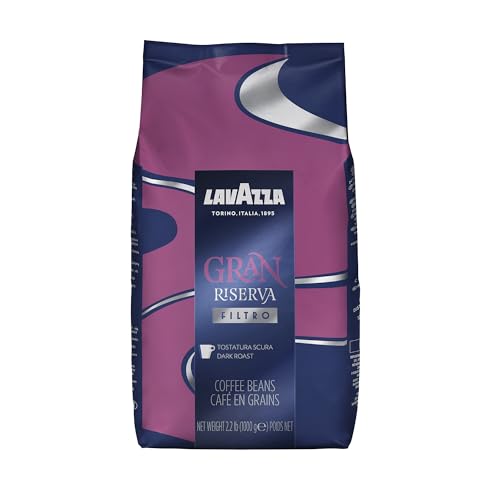 Lavazza Gran Riserva Whole Bean Coffee Dark Roast 2.2lb