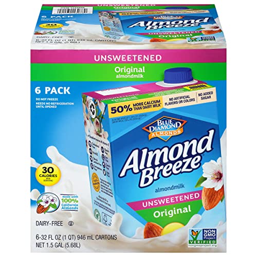 Almond Breeze Unsweetened Almond Milk 6-Pack