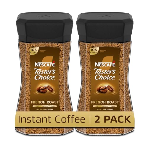 NESCAFÉ Taster's Choice French Roast Instant Coffee 2-Pack