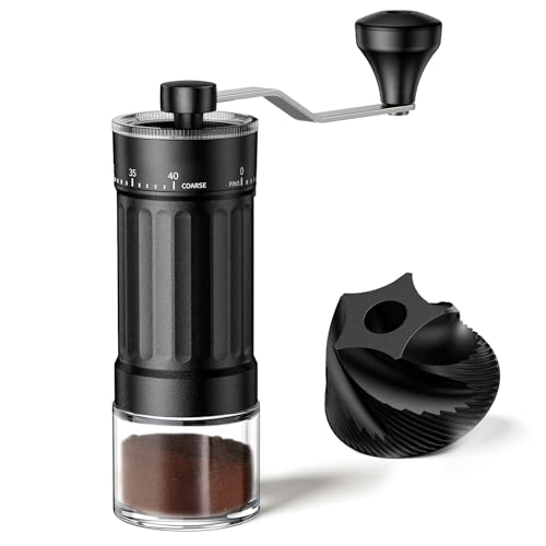 CEVING Mini Manual Coffee Grinder - 40 Settings