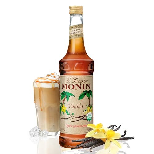 Monin Organic Vanilla Syrup 750ml