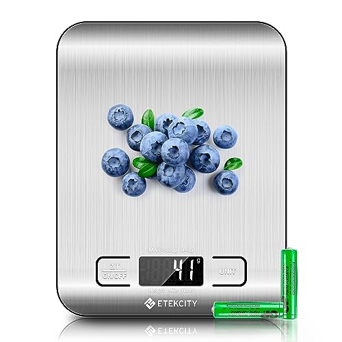 Etekcity Digital Kitchen Scale - Stainless Steel