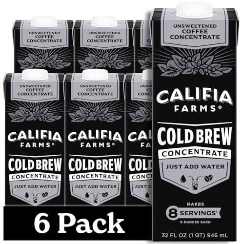 Califia Farms Unsweetened Cold Brew Coffee Concentrate