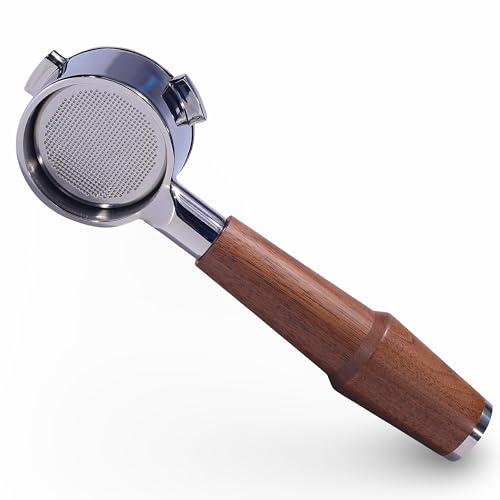 KNODOS Walnut Bottomless Portafilter 54mm for Breville