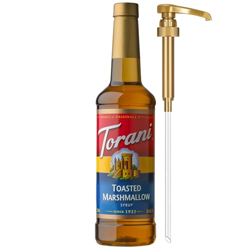 Torani Toasted Marshmallow Coffee Syrup 25.4oz w/ Pump