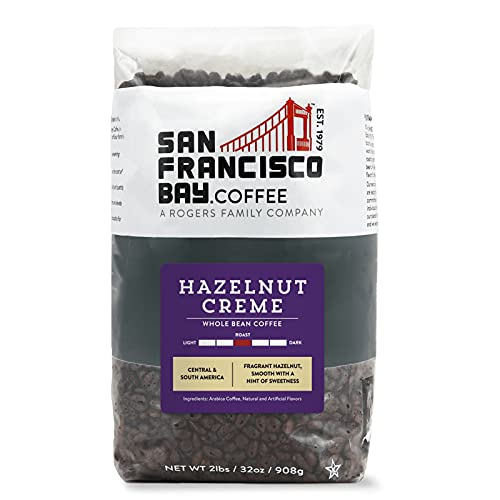 San Francisco Bay Hazelnut Crème Whole Bean Coffee 2lb