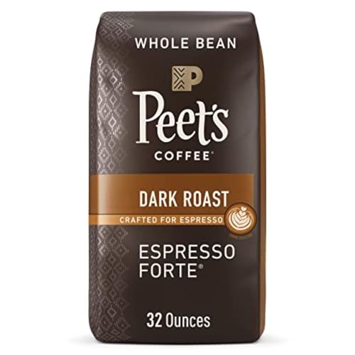 Peet's Espresso Forte Dark Roast Whole Bean Coffee 32oz