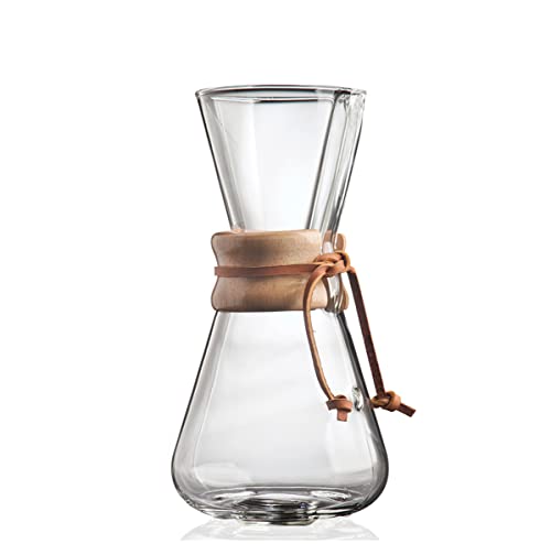 Chemex Pour-Over Glass Coffee Maker - 3 Cup