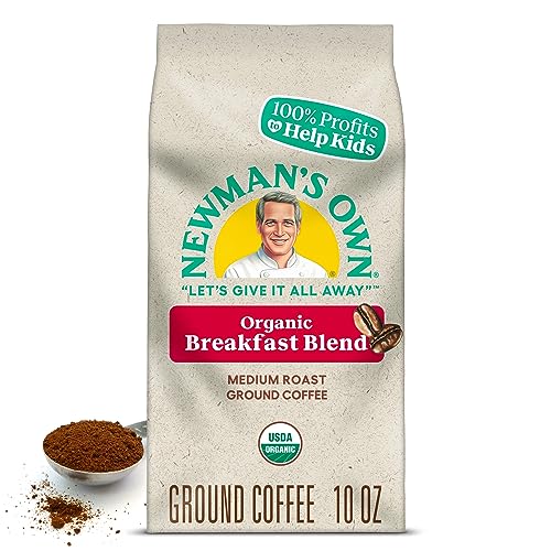 Newman's Own Organic Breakfast Blend Ground Coffee 10oz
