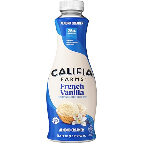 Califia Farms French Vanilla Almond Milk Coffee Creamer