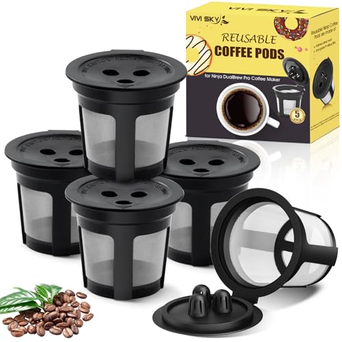 VIVI SKY Ninja Reusable Coffee Pods 5-Pack