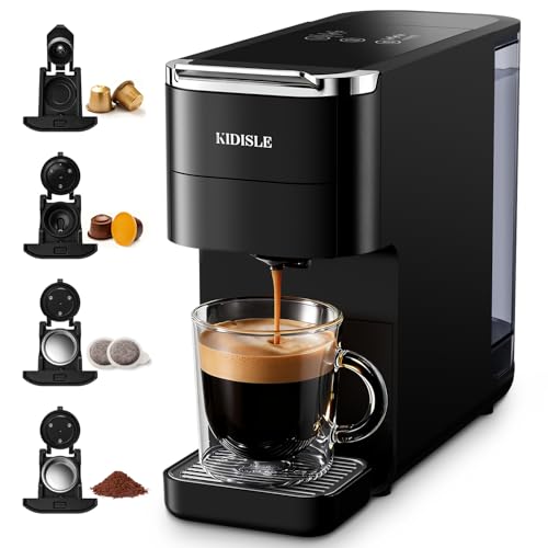 KIDISLE 20 Bar Multi-Capsule Espresso Machine