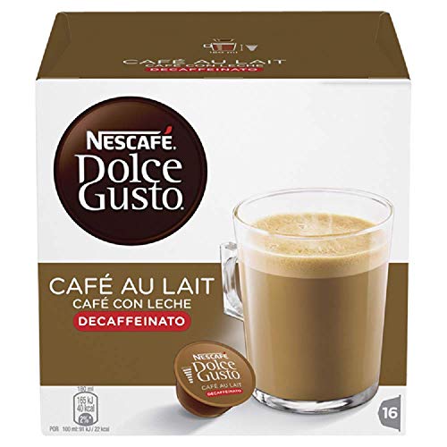 Nescafe Dolce Gusto Decaf Café au Lait Pods 16ct