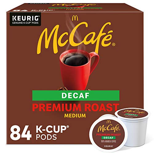 McCafe Premium Roast Decaf K-Cup Pods 84 Count