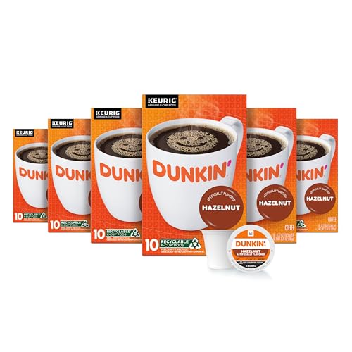 Dunkin' Hazelnut K-Cup Pods 60 Count
