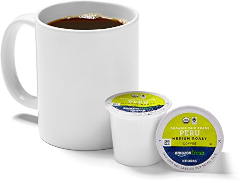 AmazonFresh Organic Fair Trade K-Cups Peru Medium Roast