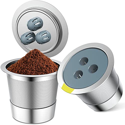 YEOSEN Reusable K-Cups for Ninja Coffee Makers (2 Pack)