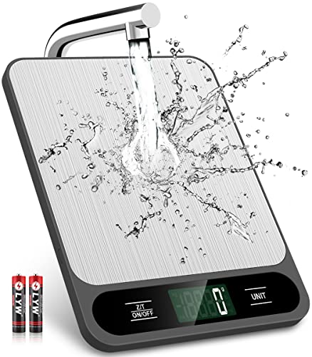 Mik-Nana Digital Kitchen Scale 22lb Stainless Steel