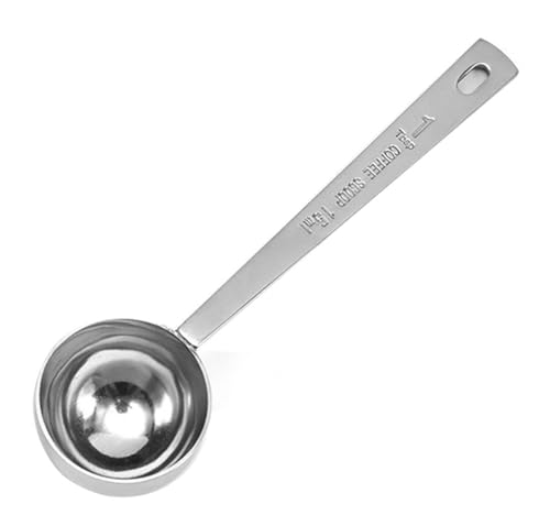 CISHNOU Stainless Steel Coffee Measuring Spoon 15ml